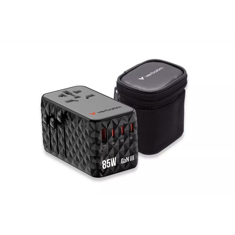 Verbatim Charge 'n' Travel Diamond 85W cavo retrattile CNT-02