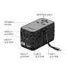 Verbatim Charge 'n' Travel Diamond 85W cavo retrattile CNT-02