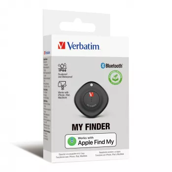 Verbatim MYF-01 localizzatore Bluetooth oggetti 1 confezione nero