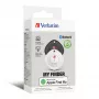 Verbatim MYF-02 localizzatore Bluetooth oggetti confezione da 2 nero/bianco