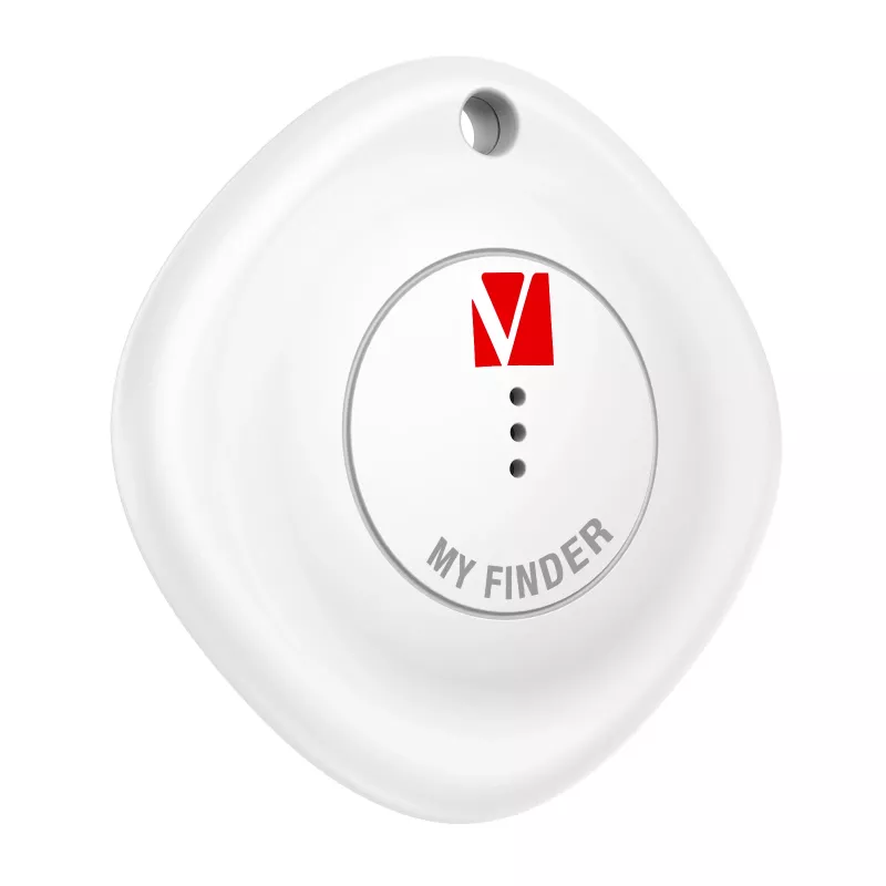 Verbatim MYF-02 localizzatore Bluetooth oggetti confezione da 2 nero/bianco