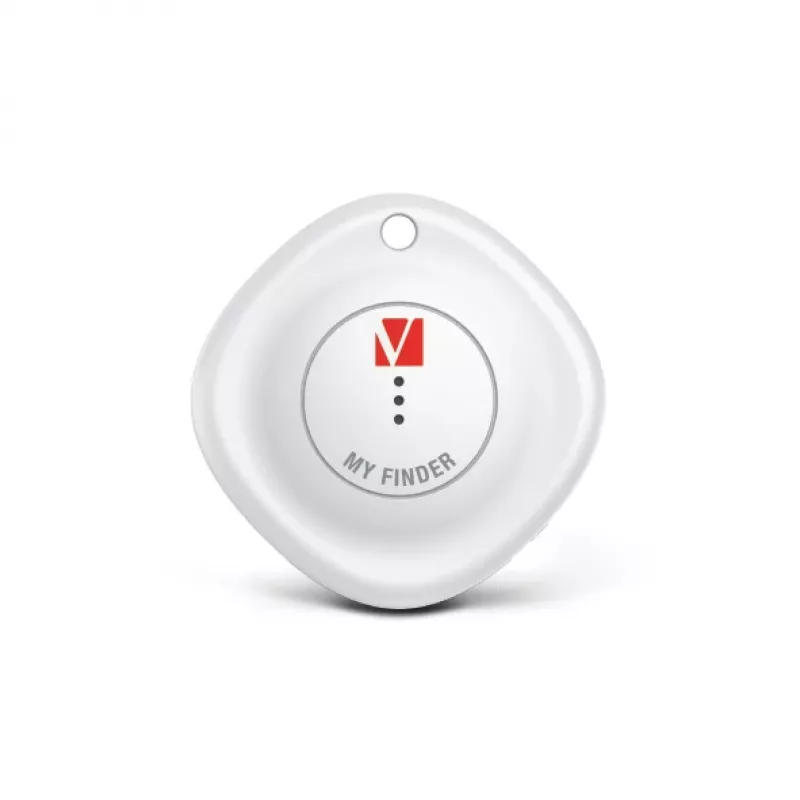 Verbatim MYF-02 localizzatore Bluetooth oggetti confezione da 2 nero/bianco