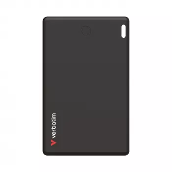 Verbatim My Finder Card localizzatore Bluetooth oggetti 1 pz. nero, personale, localizzatore, nero, resistente alla polvere, impermeabile, IP66, 1440 h