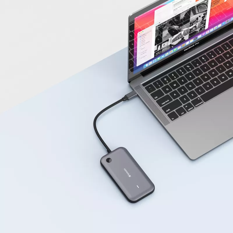Verbatim Share My Screen adattatore wireless per display 1080p USB-C con hub WDA-01