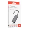 Verbatim USB-C Essentials hub multiporta 6 porte: RJ45, HDMI, USB-C PD, 3 x USB-A 3.2 Gen 1