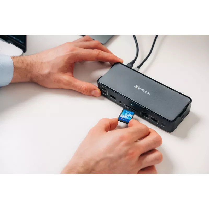 Verbatim CDS-15 Cavo USB 3.2 Gen 1 (3.1 Gen 1) Type-C Nero, Grigio