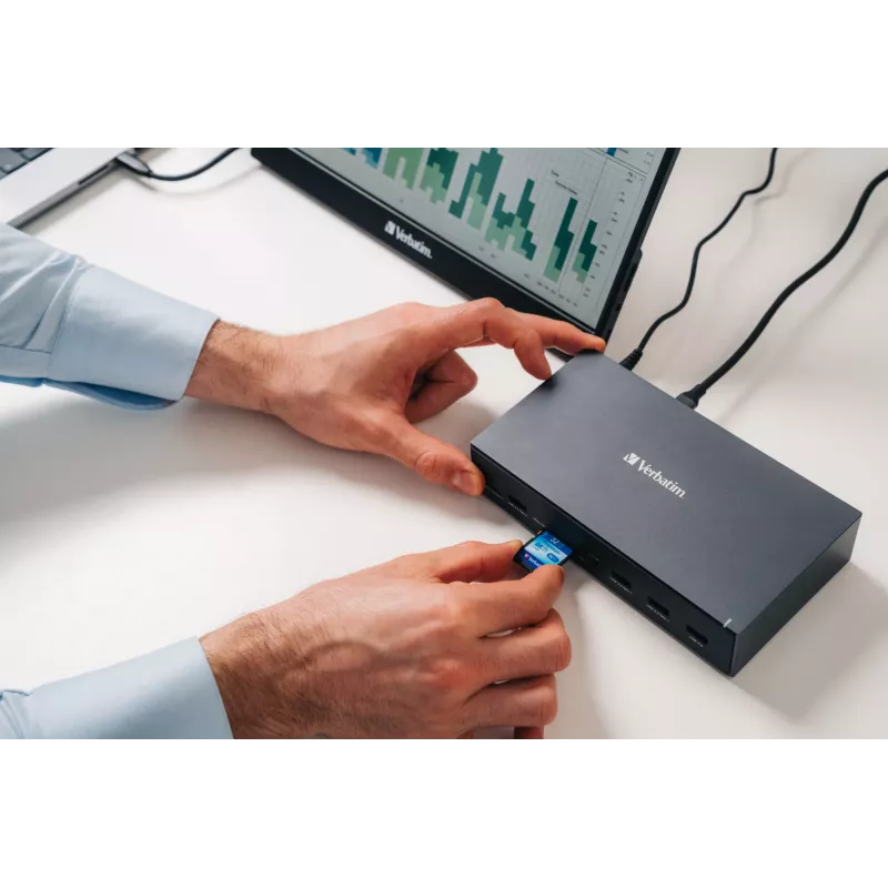 Verbatim CDS-17 Cavo USB 3.2 Gen 1 (3.1 Gen 1) Type-C Nero, Grigio