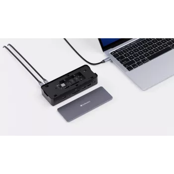 Verbatim CDS-15S Cavo USB 3.2 Gen 1 (3.1 Gen 1) Type-C Nero, Grigio