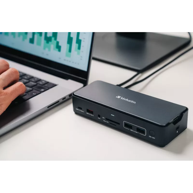 Verbatim CDS-15S Cavo USB 3.2 Gen 1 (3.1 Gen 1) Type-C Nero, Grigio