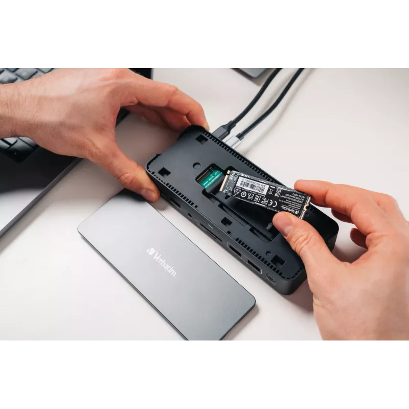 Verbatim CDS-15S Cavo USB 3.2 Gen 1 (3.1 Gen 1) Type-C Nero, Grigio