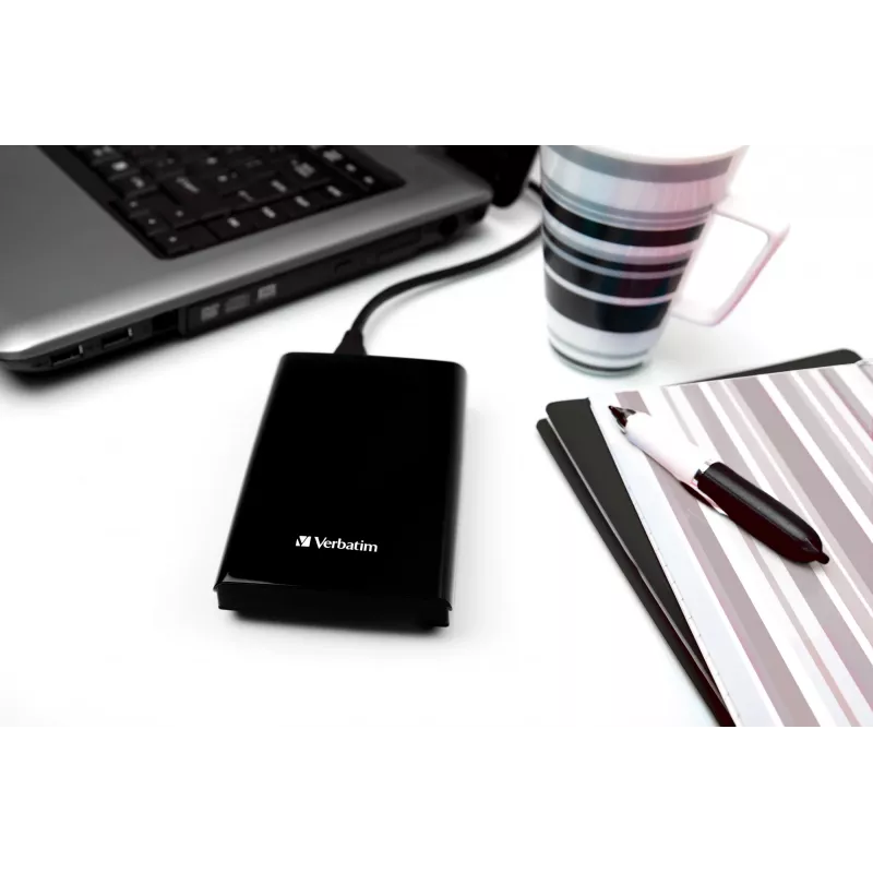 Verbatim Store 'n' Go SSD portatile sottile USB 3.2 Gen 1 / USB-C 2TB Nero