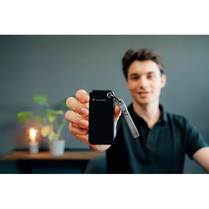 Verbatim Pocket SSD USB 3.2 Gen 2 1 TB Nero/Grigio