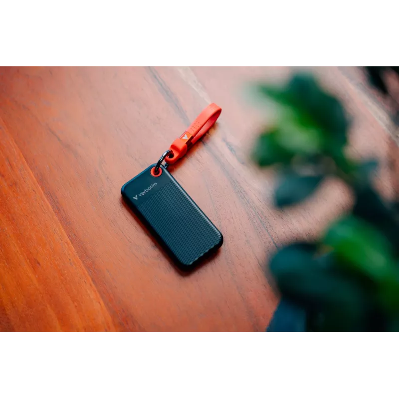 Verbatim Pocket SSD USB 3.2 Gen 2 1 TB Nero/Rosso, 1 TB, USB Type-C, 3.2 Gen 2 (3.1 Gen 2), 1000 MB/s, 10 Gbit/s, Nero, Rosso