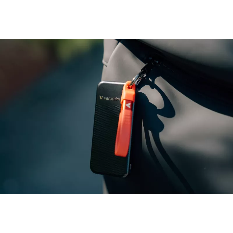 Verbatim Pocket SSD USB 3.2 Gen 2 2 TB Nero/Rosso