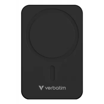 Verbatim Charge 'n' Go Essentials Powerbank magnetico wireless 20000 mAh Nero