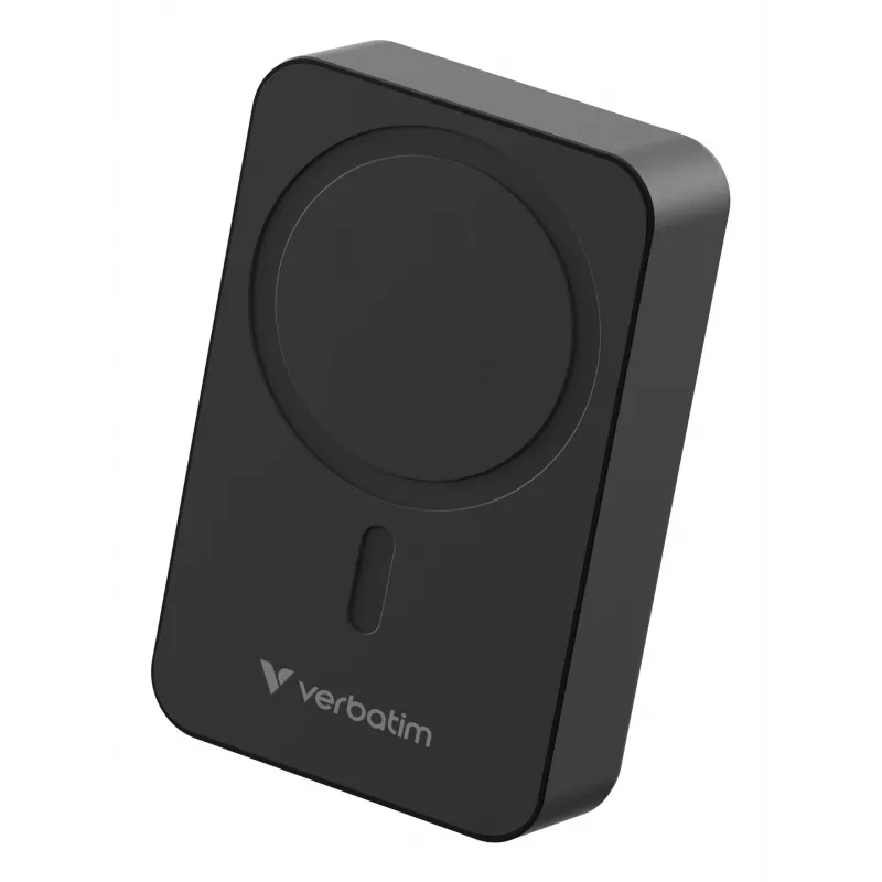 Verbatim Charge 'n' Go Essentials Powerbank magnetico wireless 20000 mAh Nero