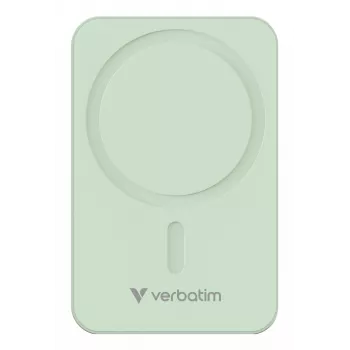 Verbatim Charge 'n' Go Essentials Powerbank wireless magnetico 20000 mAh Verde