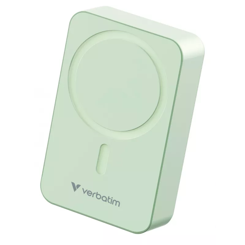 Verbatim Charge 'n' Go Essentials Powerbank wireless magnetico 20000 mAh Verde
