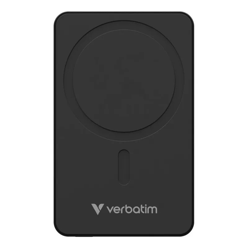 Verbatim Charge 'n' Go Essentials Powerbank wireless magnetico 10000 mAh Nero