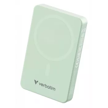 Verbatim Charge 'n' Go Essentials Powerbank wireless magnetico 10000 mAh Verde