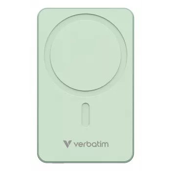Verbatim Charge 'n' Go Essentials Powerbank wireless magnetico 10000 mAh Verde
