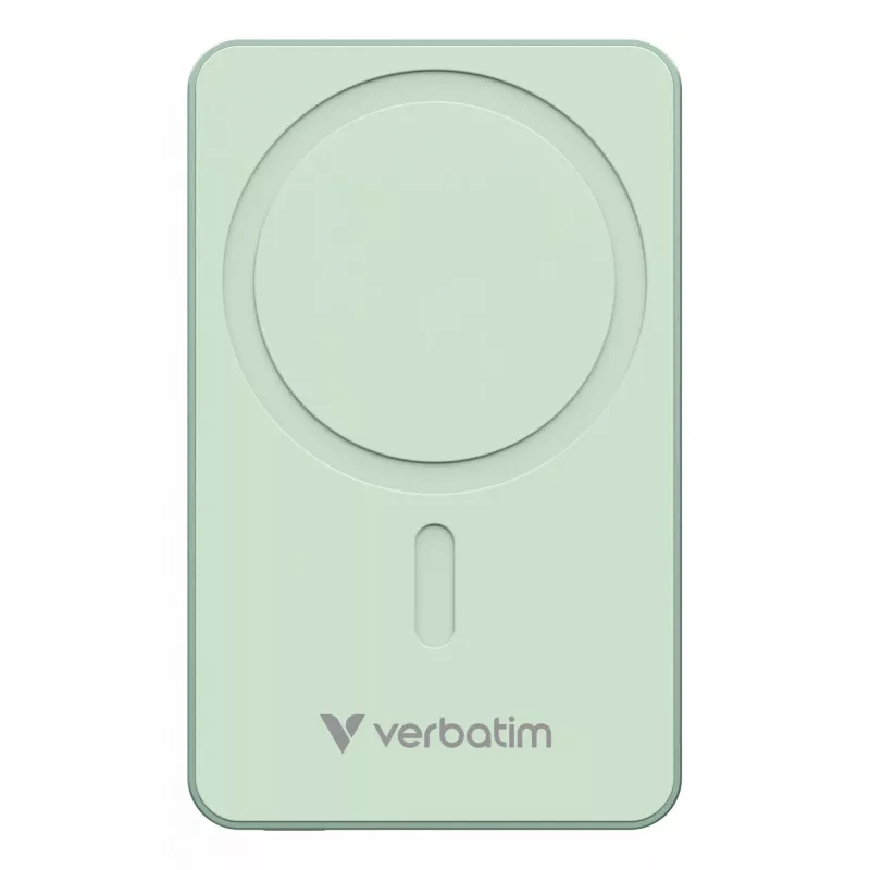 Verbatim Charge 'n' Go Essentials Powerbank wireless magnetico 10000 mAh Verde