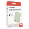 Verbatim Charge 'n' Go Essentials Powerbank wireless magnetico 10000 mAh Verde