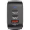 Verbatim Mini Caricabatterie GaN 70W 3 porte spina US con adattatori EU e UK