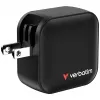 Verbatim Mini Caricabatterie GaN 70W 3 porte spina US con adattatori EU e UK