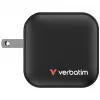 Verbatim Mini Caricabatterie GaN 70W 3 porte spina US con adattatori EU e UK
