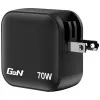 Verbatim Mini Caricabatterie GaN 70W 3 porte spina US con adattatori EU e UK