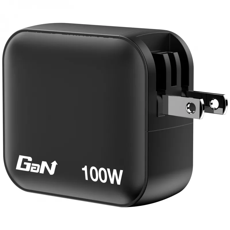 Verbatim Caricabatterie GaN 100W universale Nero ricarica rapida AC uso interno