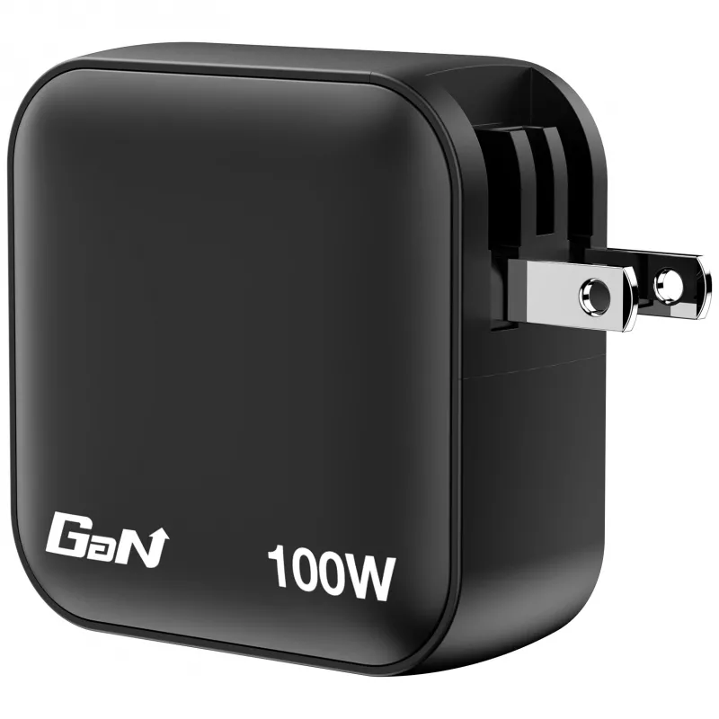 Verbatim Mini Caricabatterie GaN 100W 4 porte spina US con adattatori EU e UK
