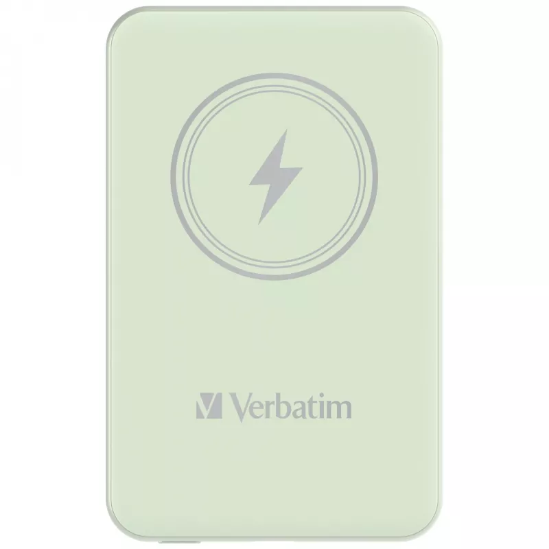 Verbatim Charge 'n' Go Powerbank wireless magnetico 5000 mAh Verde