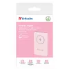 Verbatim Charge 'n' Go Powerbank wireless magnetico 5000mAh Rosa