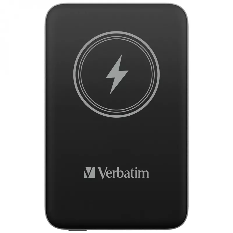 Verbatim Charge 'n' Go Powerbank wireless magnetico 10000mAh Nero