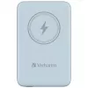 Verbatim Charge 'n' Go Powerbank wireless magnetico 10000mAh Blu