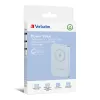 Verbatim Charge 'n' Go Powerbank wireless magnetico 10000mAh Blu