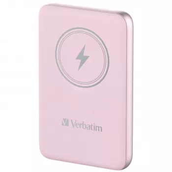 Verbatim Charge 'n' Go Powerbank wireless magnetico 10000mAh Rosa
