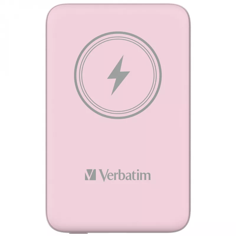 Verbatim Charge 'n' Go Powerbank wireless magnetico 10000mAh Rosa