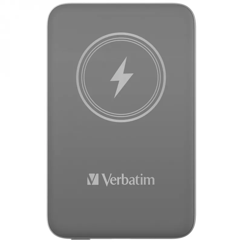 Verbatim Charge 'n' Go Powerbank wireless magnetico 10000mAh Grigio