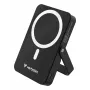 Verbatim Charge 'n' Go Powerbank wireless magnetico con supporto – 10000 mAh Nero