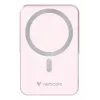 Verbatim Charge 'n' Go Powerbank wireless magnetico con supporto – 10000 mAh Rosa