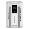 Verbatim Charge'n'Go 2C e display Powerbank 10000 mAh Argento