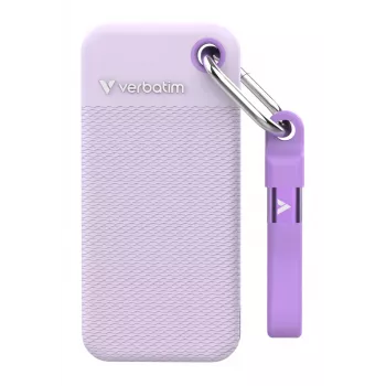 Verbatim Pocket SSD USB 3.2 Gen 2 1TB Viola incl. due custodie in gomma