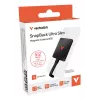 Verbatim SnapBack SSD ultra sottile 512GB USB Type-C USB 3.2 Gen 2x2 Nero