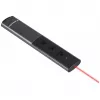 Verbatim Agenda presentatore wireless con puntatore laser rosso, RF, USB, 100 m, nero, argento
