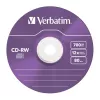 Verbatim CD-RW Colour 12x 700 MB 5 pezzi