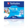 Verbatim CD-R AZO Wide Inkjet Printable 700 MB 52x 10 pezzi