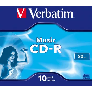 Verbatim Music CD-R 700 MB 16x 10 pezzi
